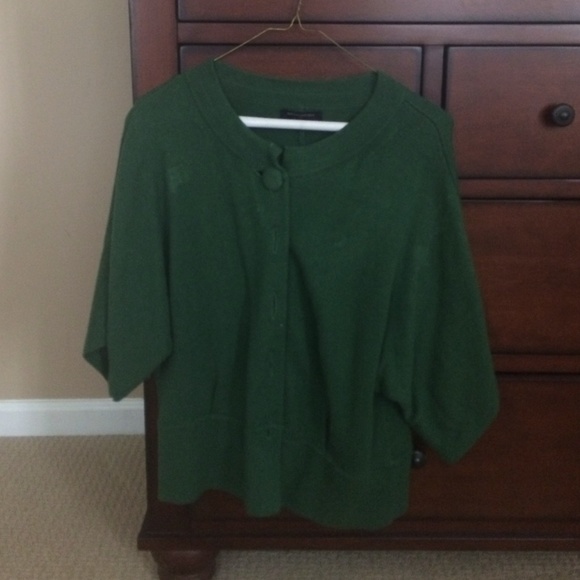 3/4 length sleeve wool sweater