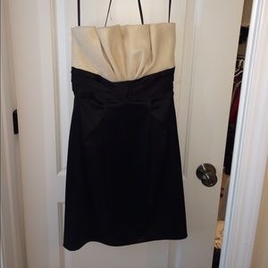 Black and White Cocktail Dress