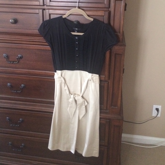 H&M Black and Tan dress