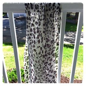 cheetah scarf