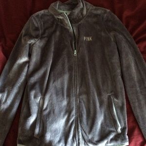 VS Pink fleece jacket