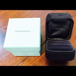 Authentic Tiffany & co ring presentation box. 2015