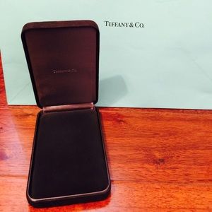 Authentic Tiffany & Co necklace presentation box