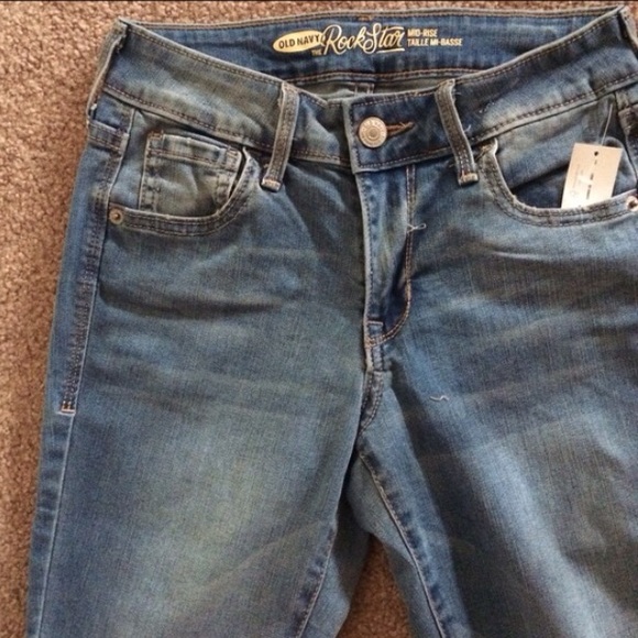 Old Navy Skinny Rockstar Jeans - Picture 2 of 3