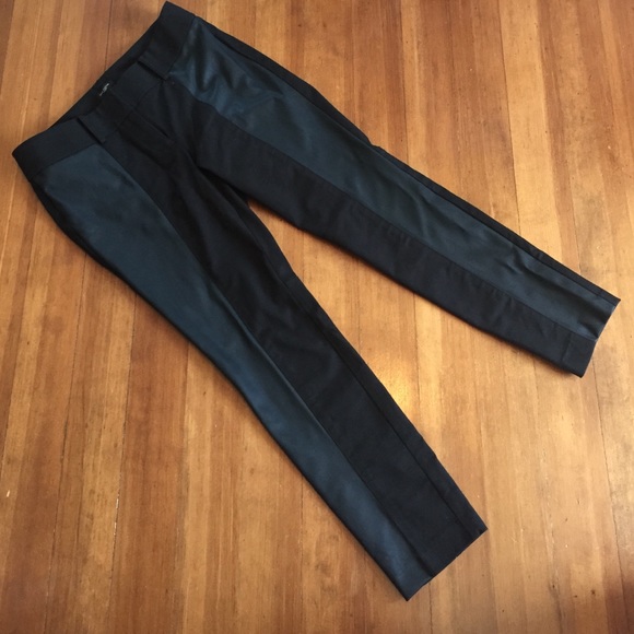 petite black ankle pants