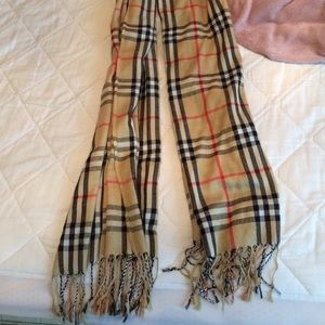 Plaid scarf