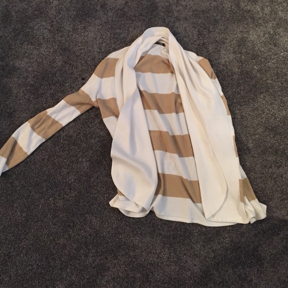 Striped cardigan