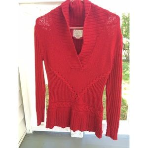 Old navy red sweater