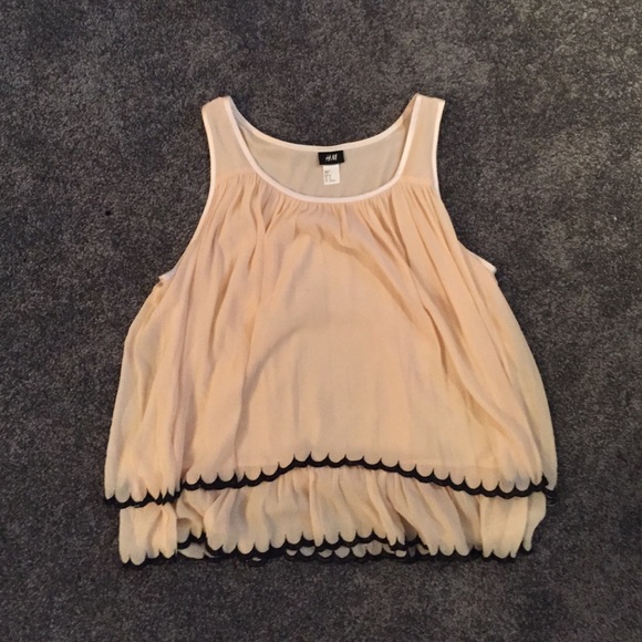 Flow, layered tank top