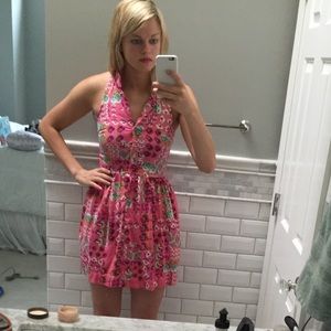 Pink summer dress