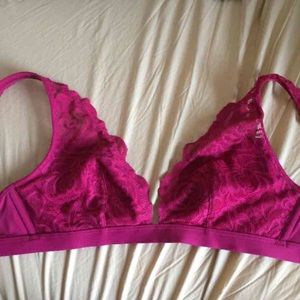 VS Pink Lace Bralette