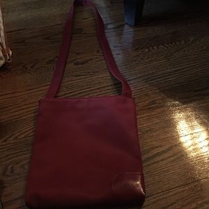 Wine color purse