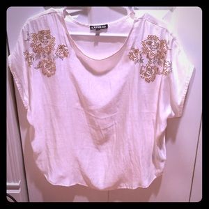 Express Ivory Top