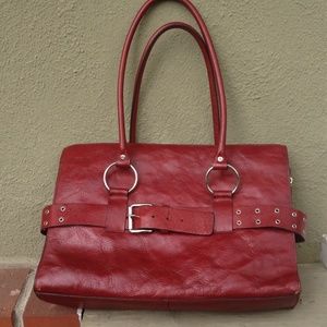 Pelle studio Italian leather attaché bag