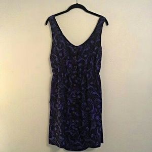 Hot Topic Navy blue giraffe patterned dress