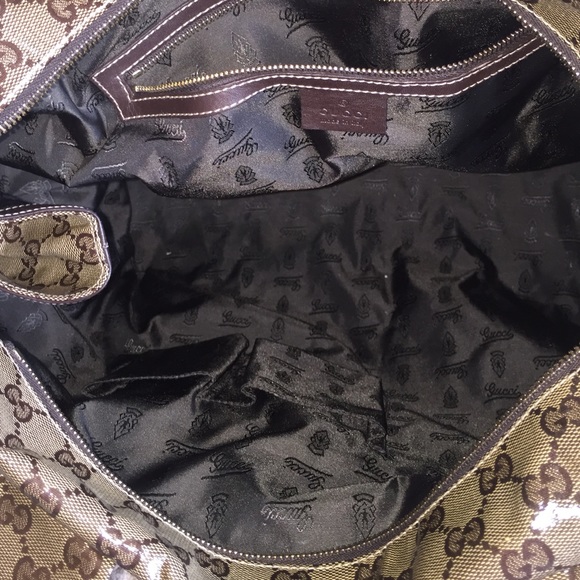 Gucci patent leather carry-all with zipper - Picture 4 of 4