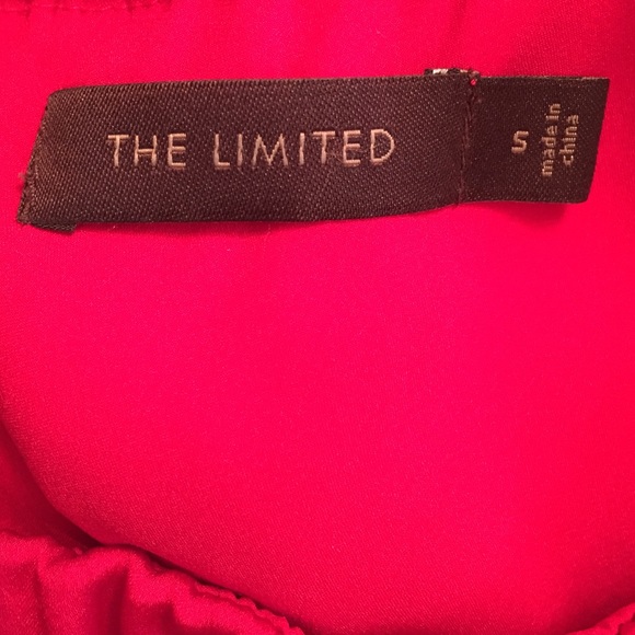 The Limited Red One Shoulder Top - Picture 3 of 4