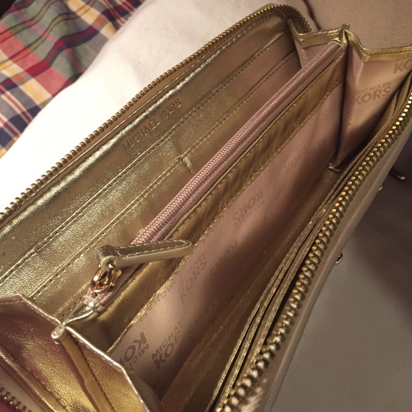 White leather Michael Kors wallet - Picture 4 of 4