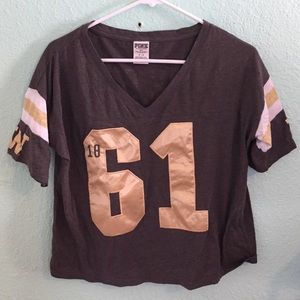 University of Washington PINK Boxy Tee