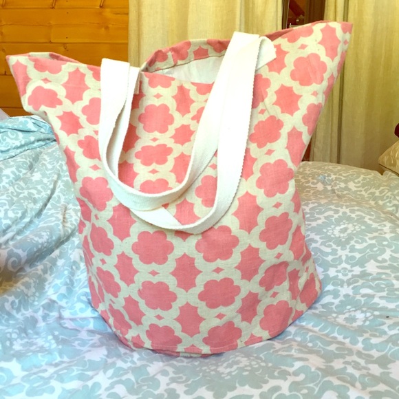 Huge pink tote bag - Picture 1 of 3