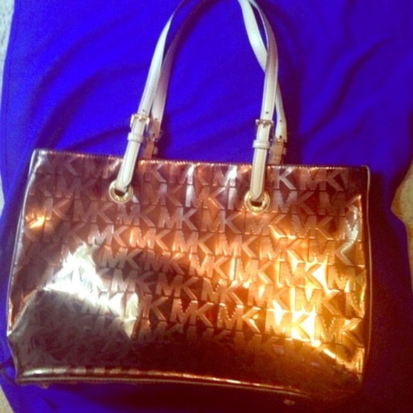 Metallic Michael Kors purse