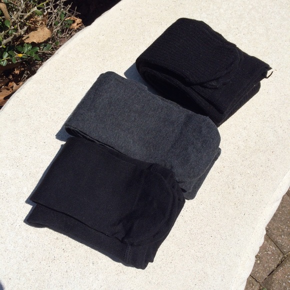 ❗️BUNDLE❗️Tights ~ Black / Grey / Knit (black)