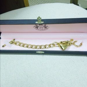 Iconic Juicy Couture Gold Starter Charm Bracelet