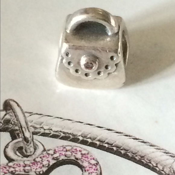 PANDORA HAND BAG PURSE CHARM - Picture 1 of 3