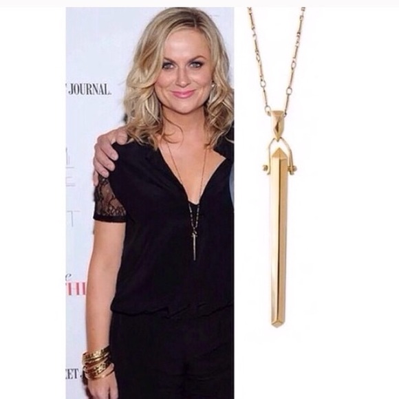 Stella & Dot Rose Gold Rebel Pendant