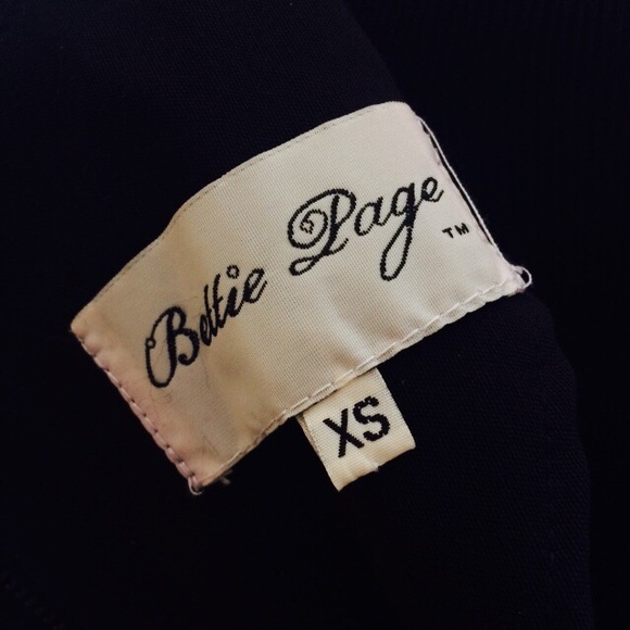 1950s Bettie Page Rockabilly Dress - Picture 3 of 4