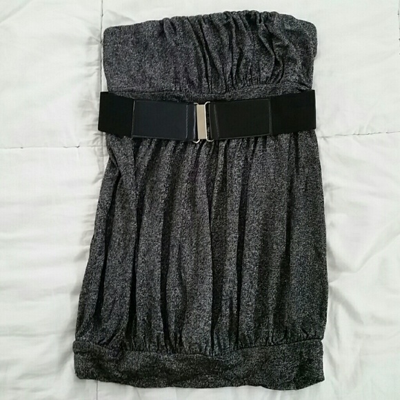 Strapless top or short dress