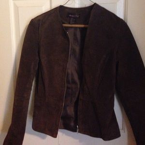 Soft leather jacket