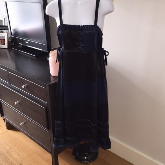 Marc by Marc Jacobs color blocked silk dress