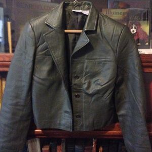 Leather jacket