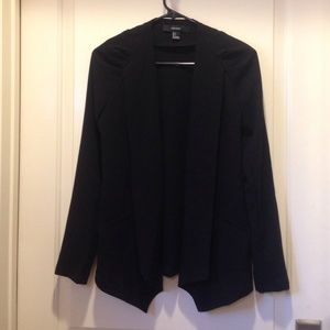 Blazer with shoulder pads
