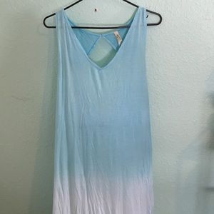 RVCA ombré maxi dress