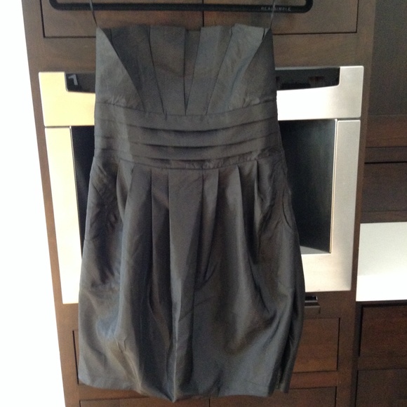 Black Strapless Arden B Dress
