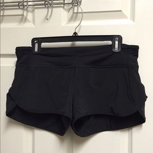 Lululemon Speed Shorts Black 8