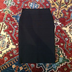 Black skirt