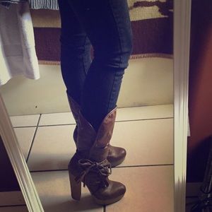 Light brown boots