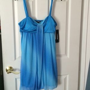 "MyMichelle" blue formal dress