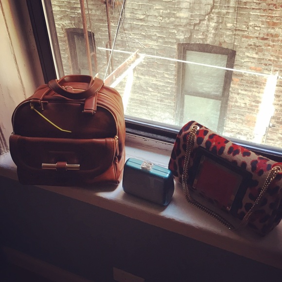 Jimmy Choo Justine slide bar satchel - Picture 2 of 2