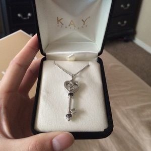 Silver Kay necklace
