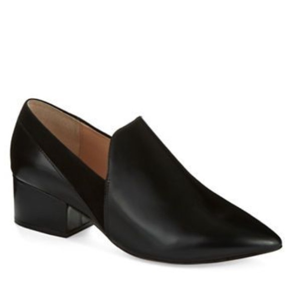 French Connection Shoes - French connection leather loafers black NEW