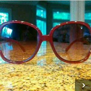 Pink Betsy Johnson sunglasses!