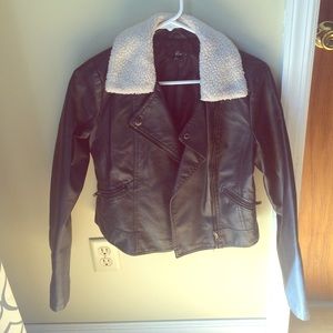 Leather jacket