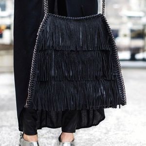 Inzie fringe bag