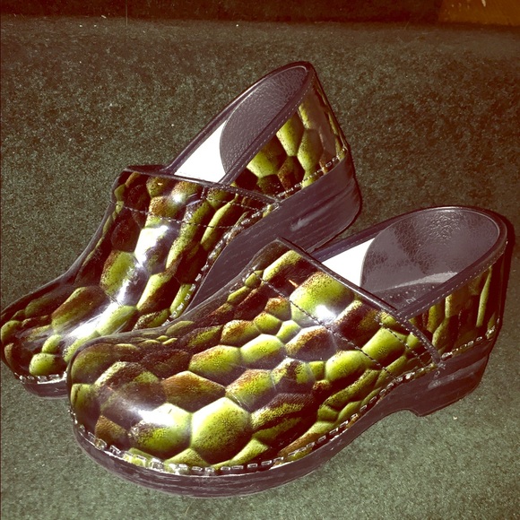 Beautiful, funky Dankso clogs, great condition!