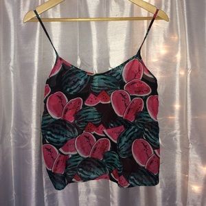 Watermelon Sheer Top
