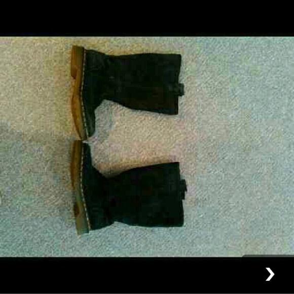 Black suede Dr. Martens!!!